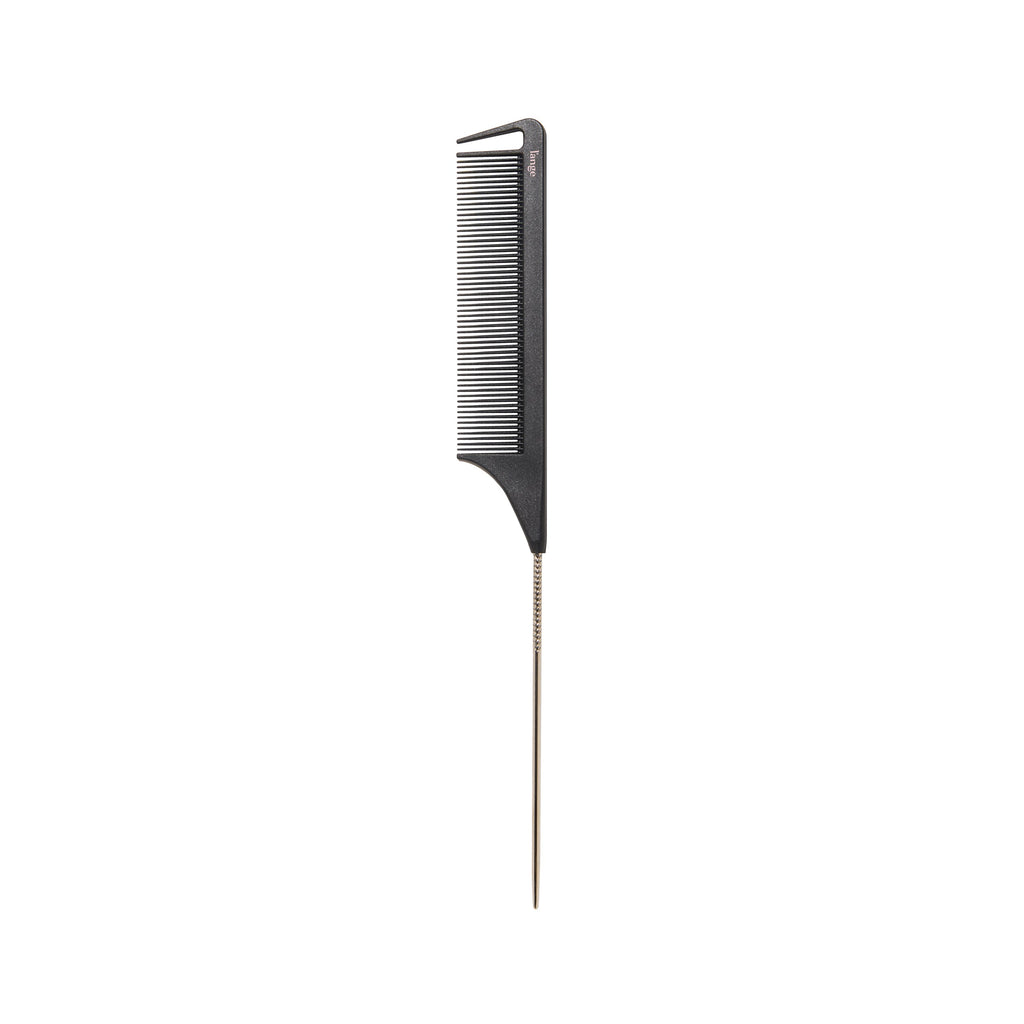 Carbon Fiber Comb Teasing Metal Pin Tail